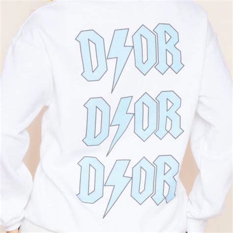 dior lightning bolt sweatshirt|dior men's hoodie.